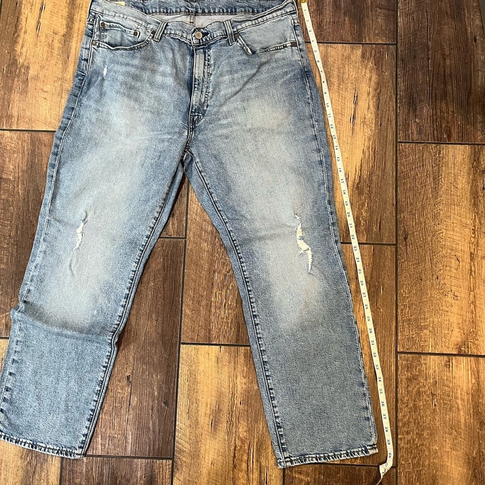 Levis 541 Jeans Mens 38x30 Light Wash Denim Regular Vintage 90s Y2K - Picture 11 of 12